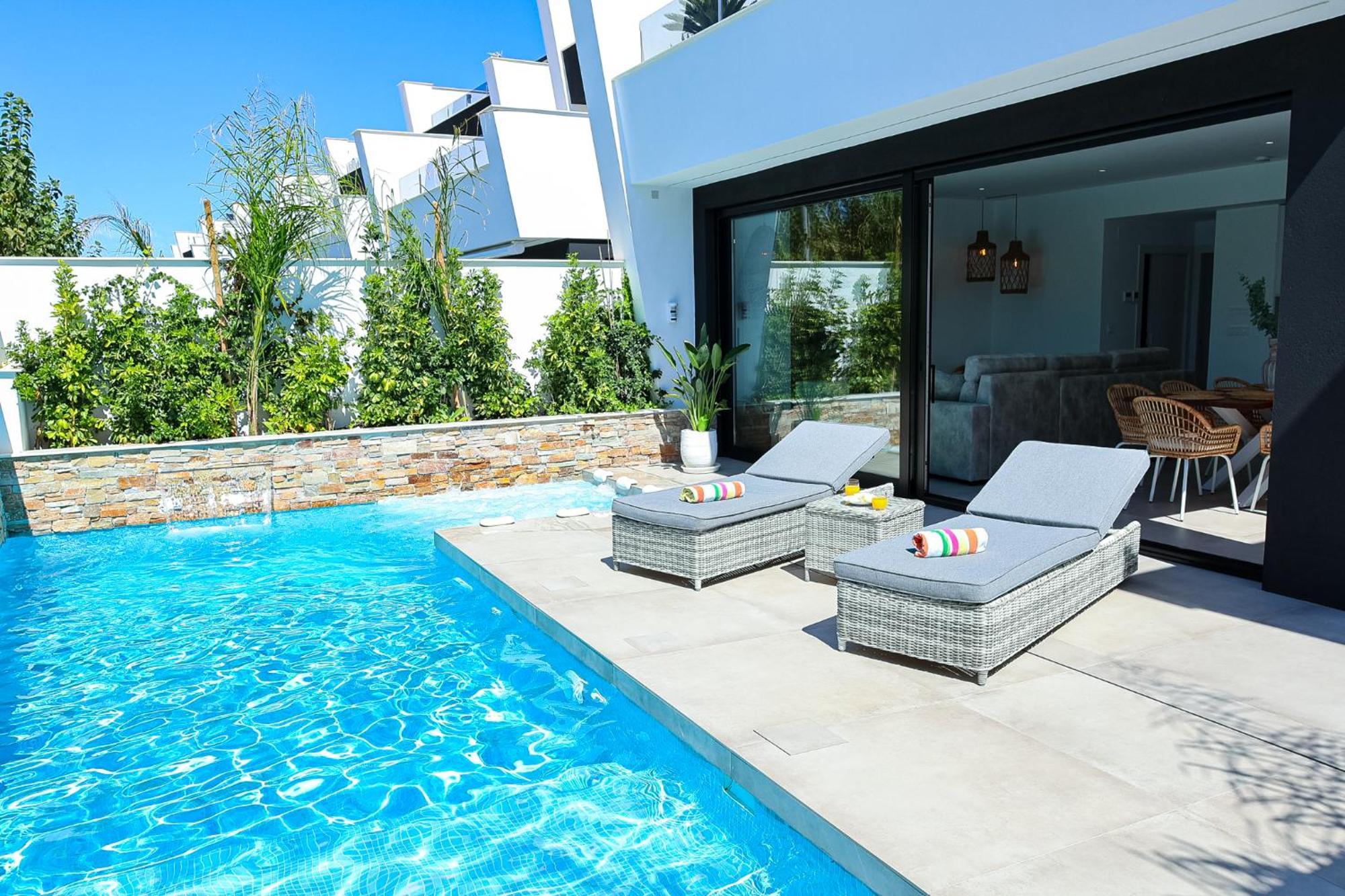 Villa Murcia - Private Heated Pool & Jacuzzi Santiago De La Ribera Ngoại thất bức ảnh