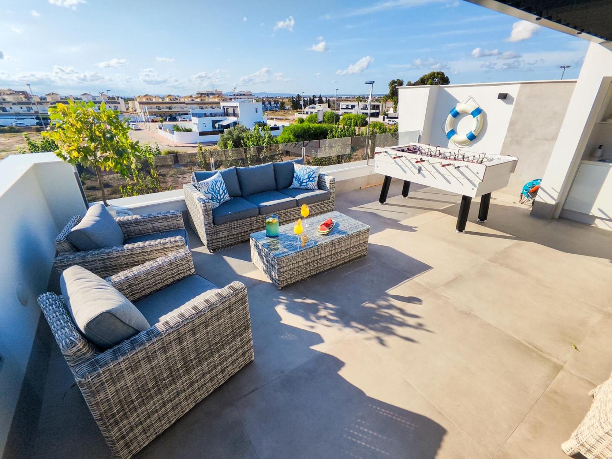 Villa Murcia - Private Heated Pool & Jacuzzi Santiago De La Ribera Ngoại thất bức ảnh